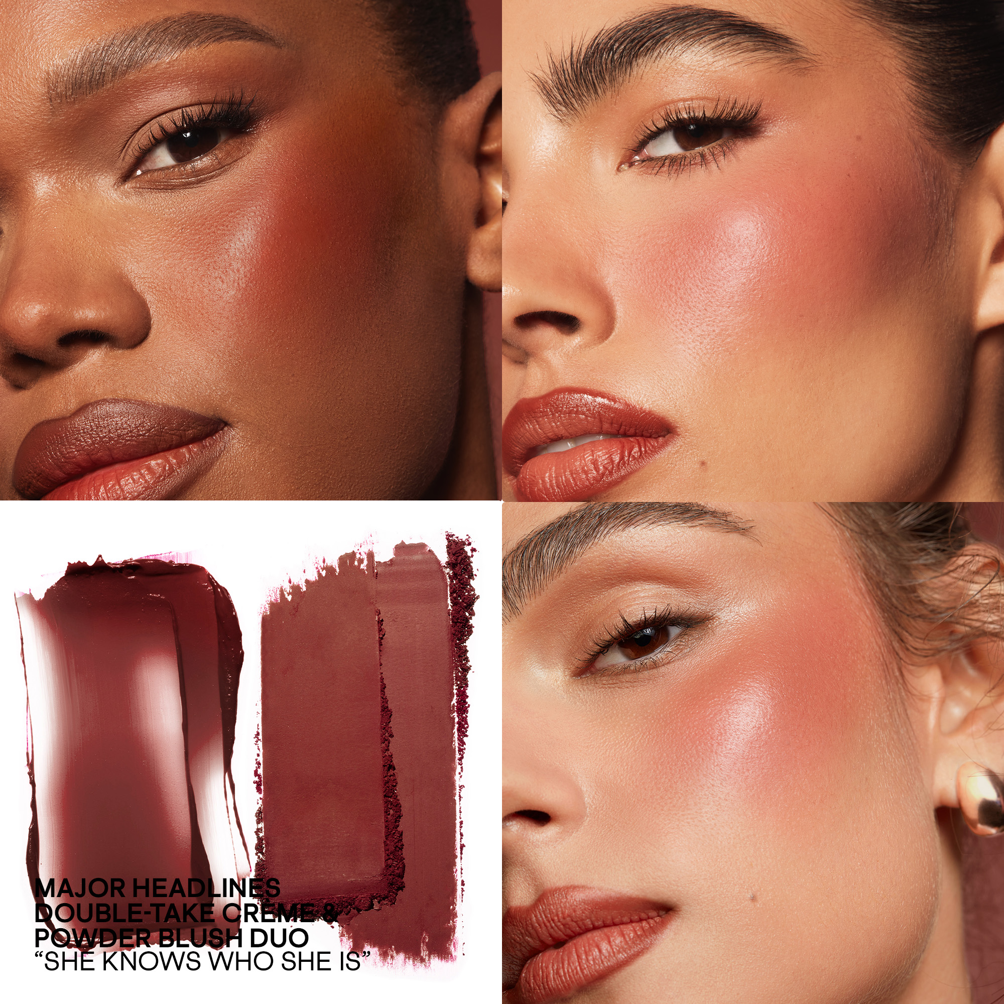 MAJOR HEADLINES DOUBLE-TAKE CR&Egrave;ME & POWDER BLUSH DUO (D&Uacute;O DE RUBOR)